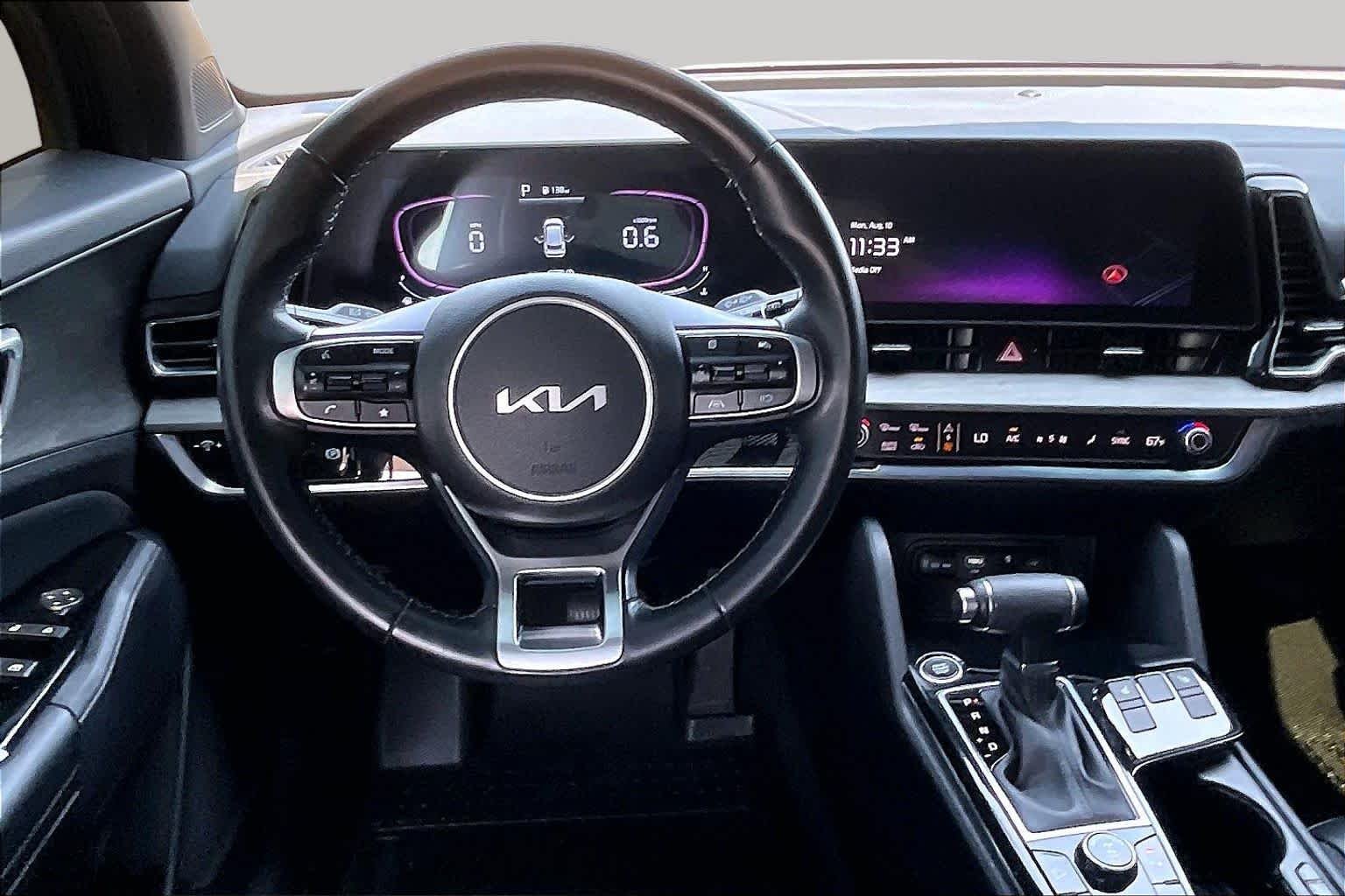 Used 2024 Ebony Black Kia X-Line image 6