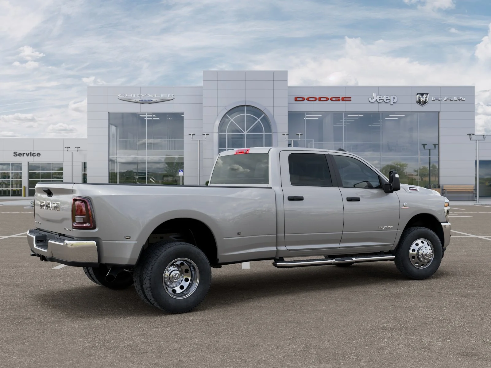 New 2026 Silver-Zynith Exterior Paint RAM Big Horn image 30