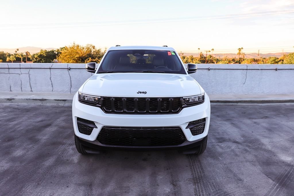 Used 2025 Bright White Clearcoat Jeep Altitude image 3