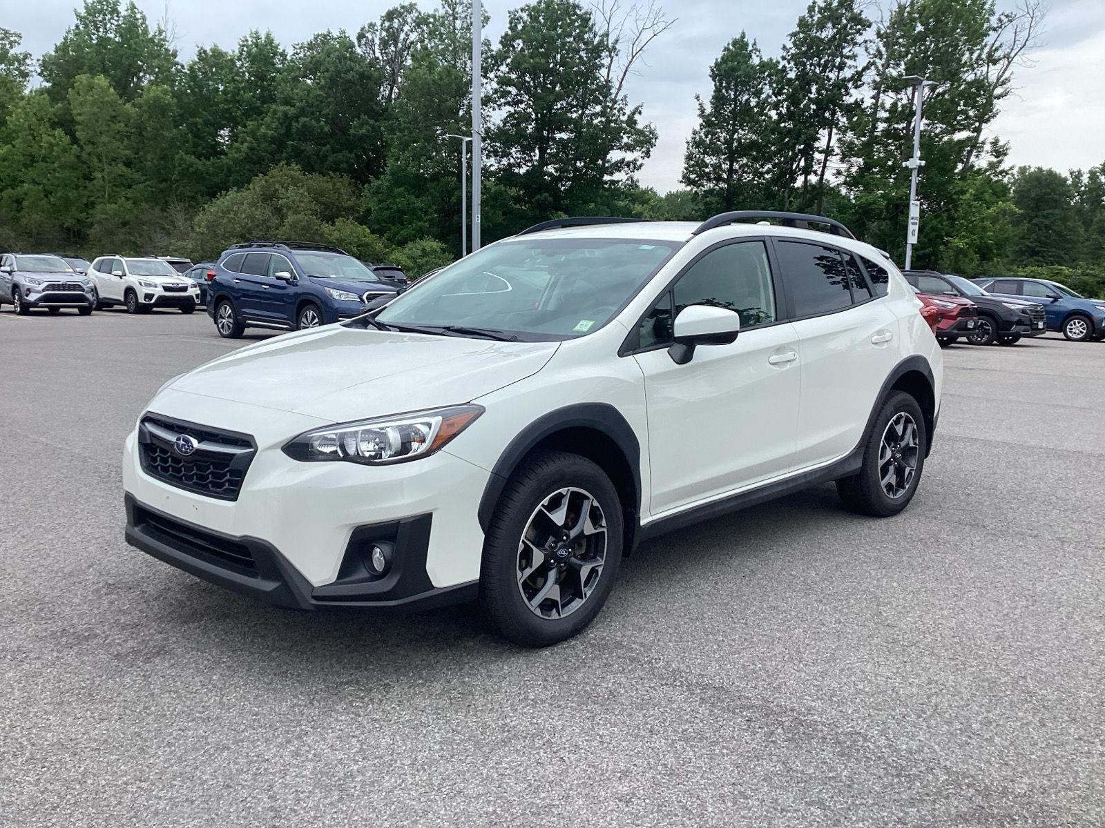 Used 2020 Crystal White Pearl Subaru Premium image 3