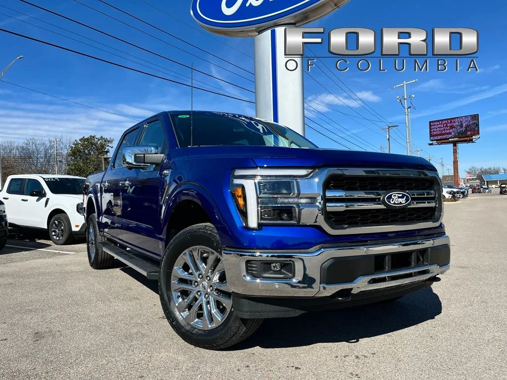 New 2026 Blue Ford Lariat image 1