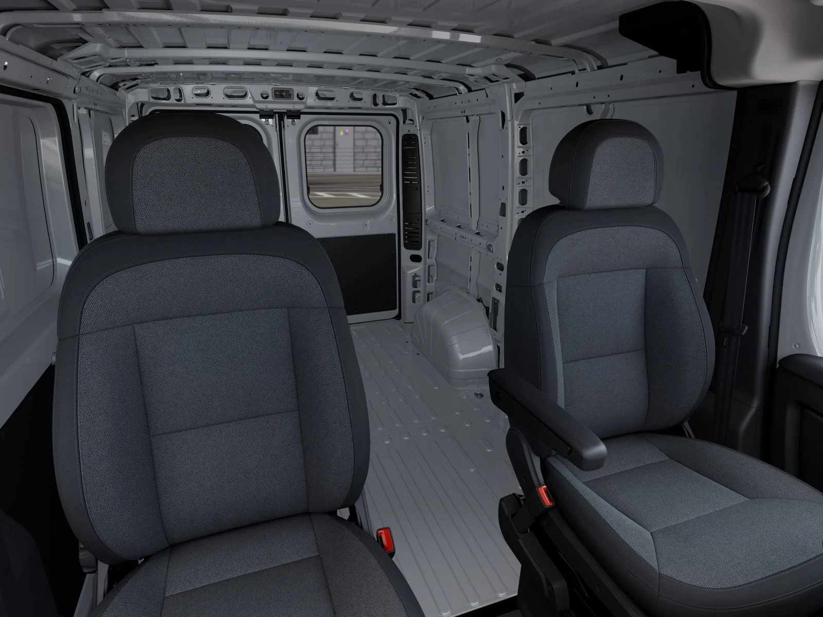 New 2026 Bright White Clear-Coat Exterior Paint RAM Tradesman 1500 Low Roof 118 WB w/Pass Seat image 16