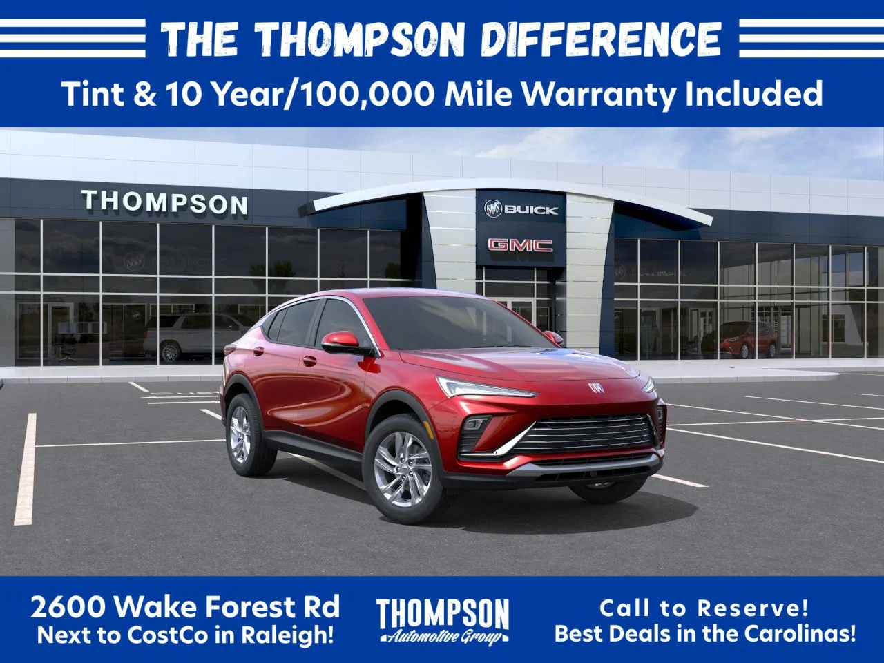 New 2026 Brilliant Red Buick Preferred image 1