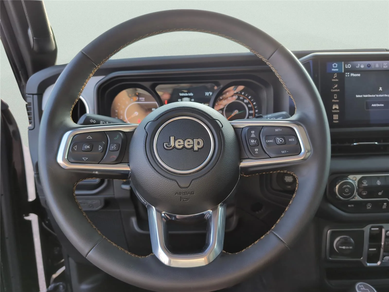 Used 2025 Black Clearcoat Jeep Sahara image 25