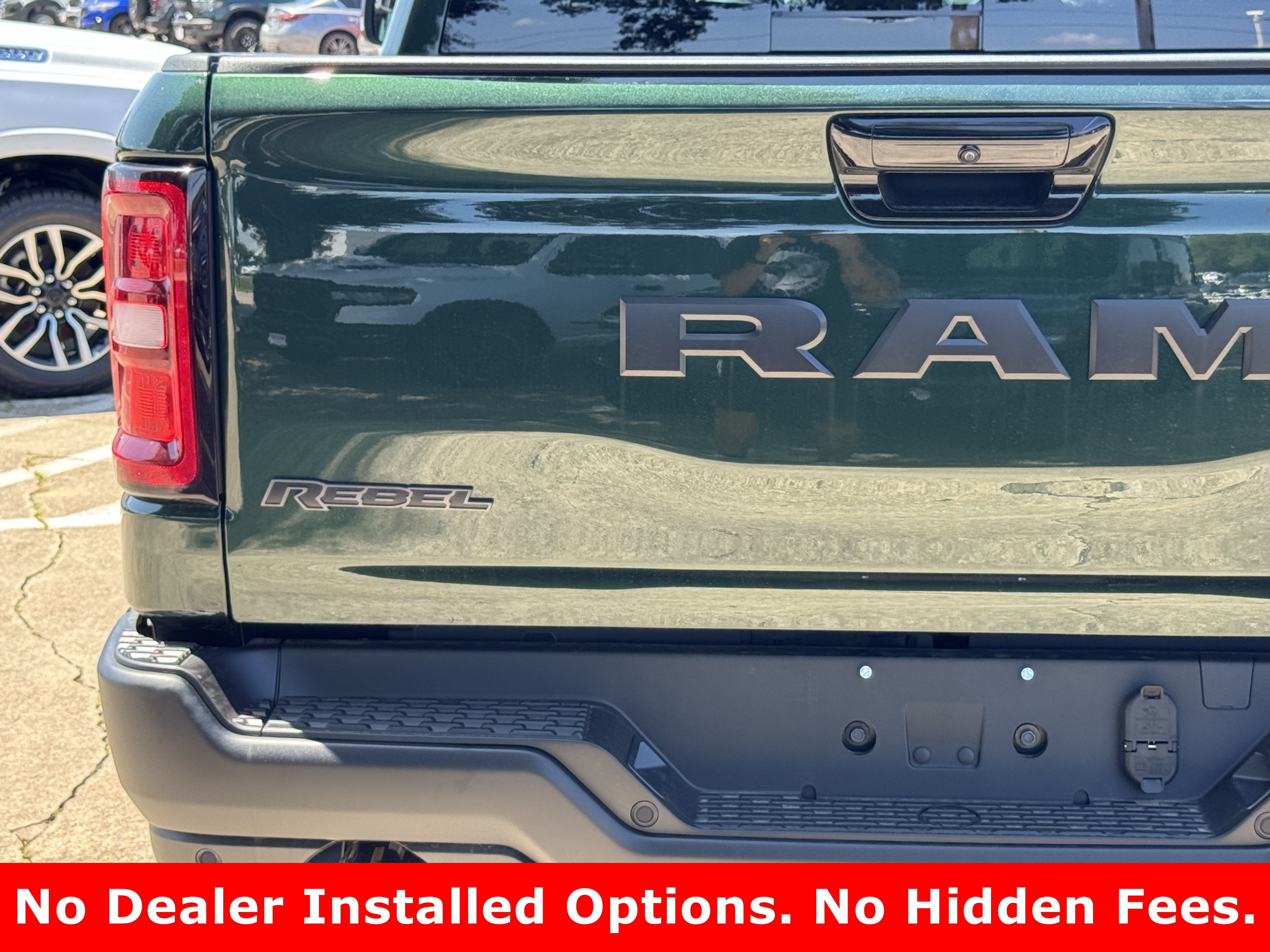 New 2026 Serrano-Green Metallic Exterior Paint RAM Rebel image 10