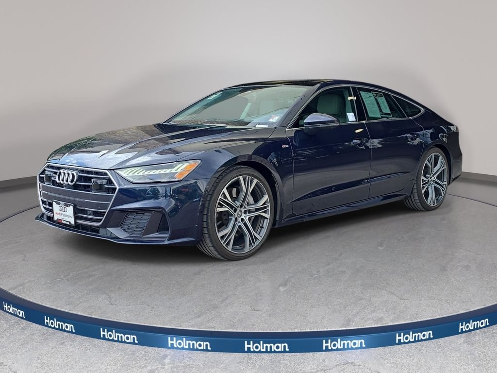 Used 2020 Blue Audi 3.0T Prestige image 1