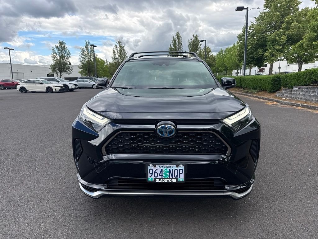 Used 2022 Midnight Black Metallic Toyota SE image 2