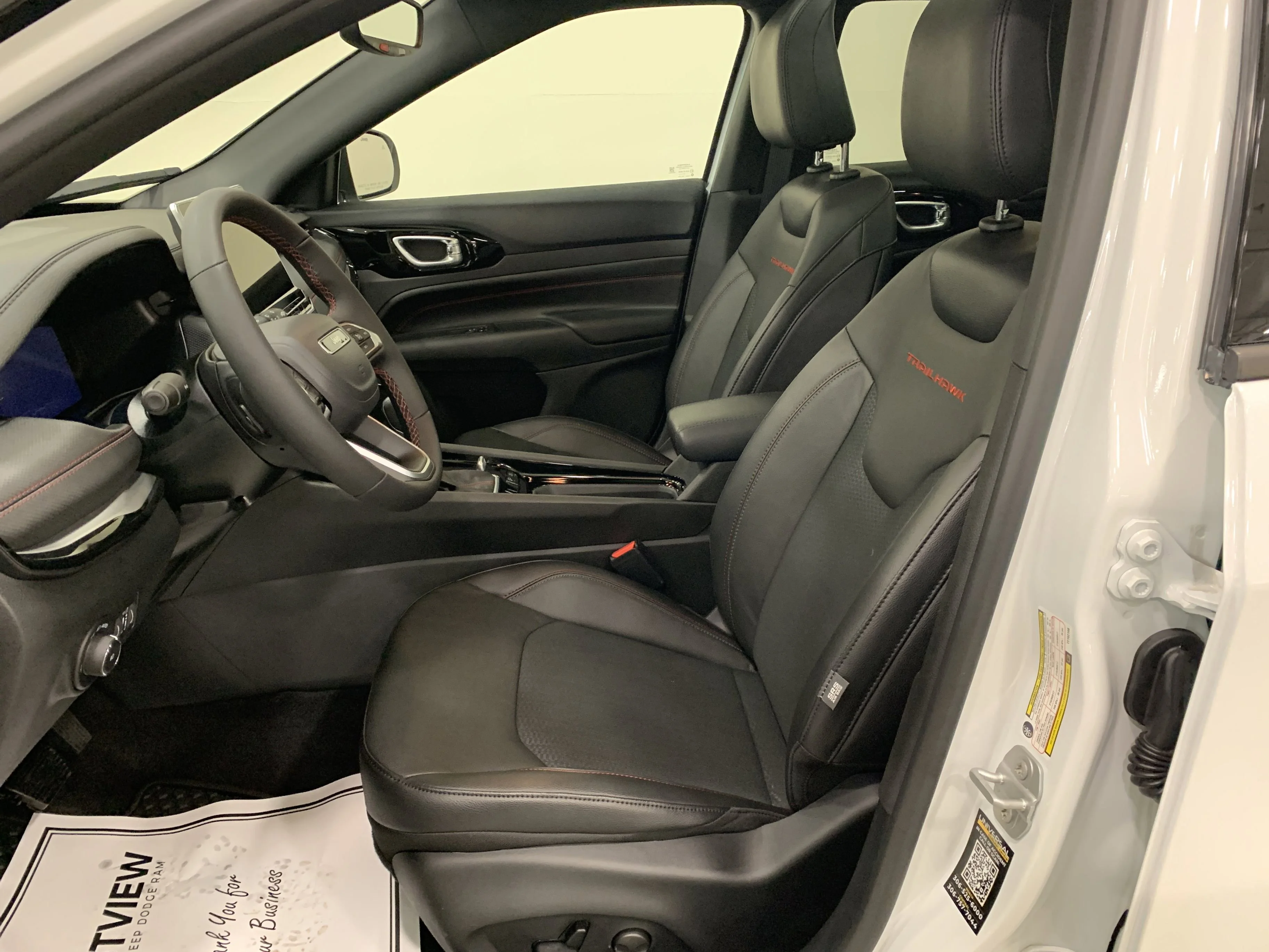 New 2026 Bright White Jeep Trailhawk image 7