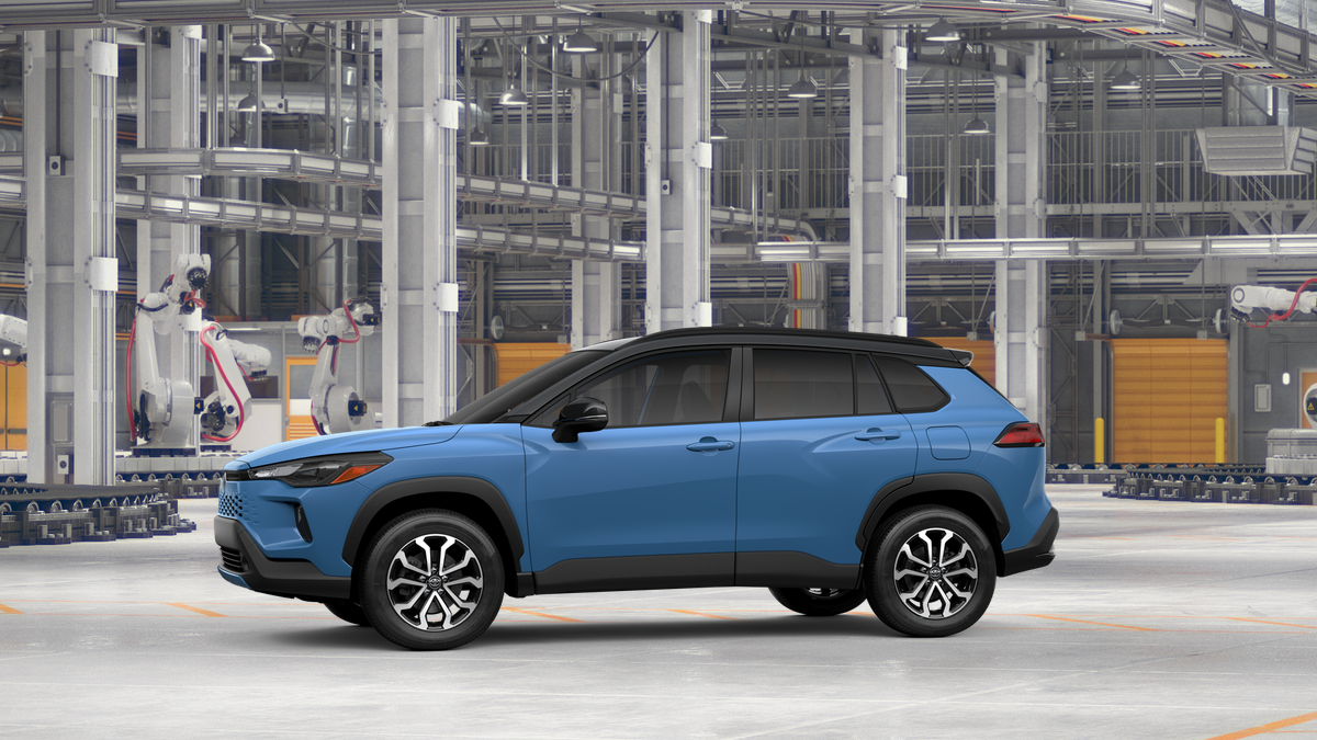New 2026 Cavalry Blue Toyota Hybrid SE image 11