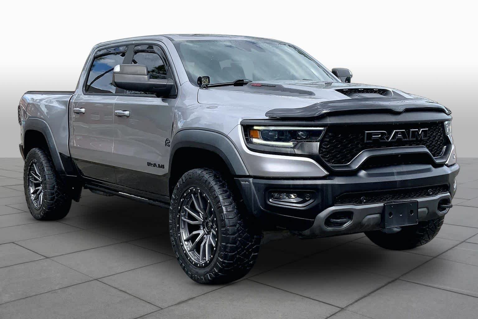 Used 2021 Billet Silver Metallic Clearcoat Ram TRX image 3