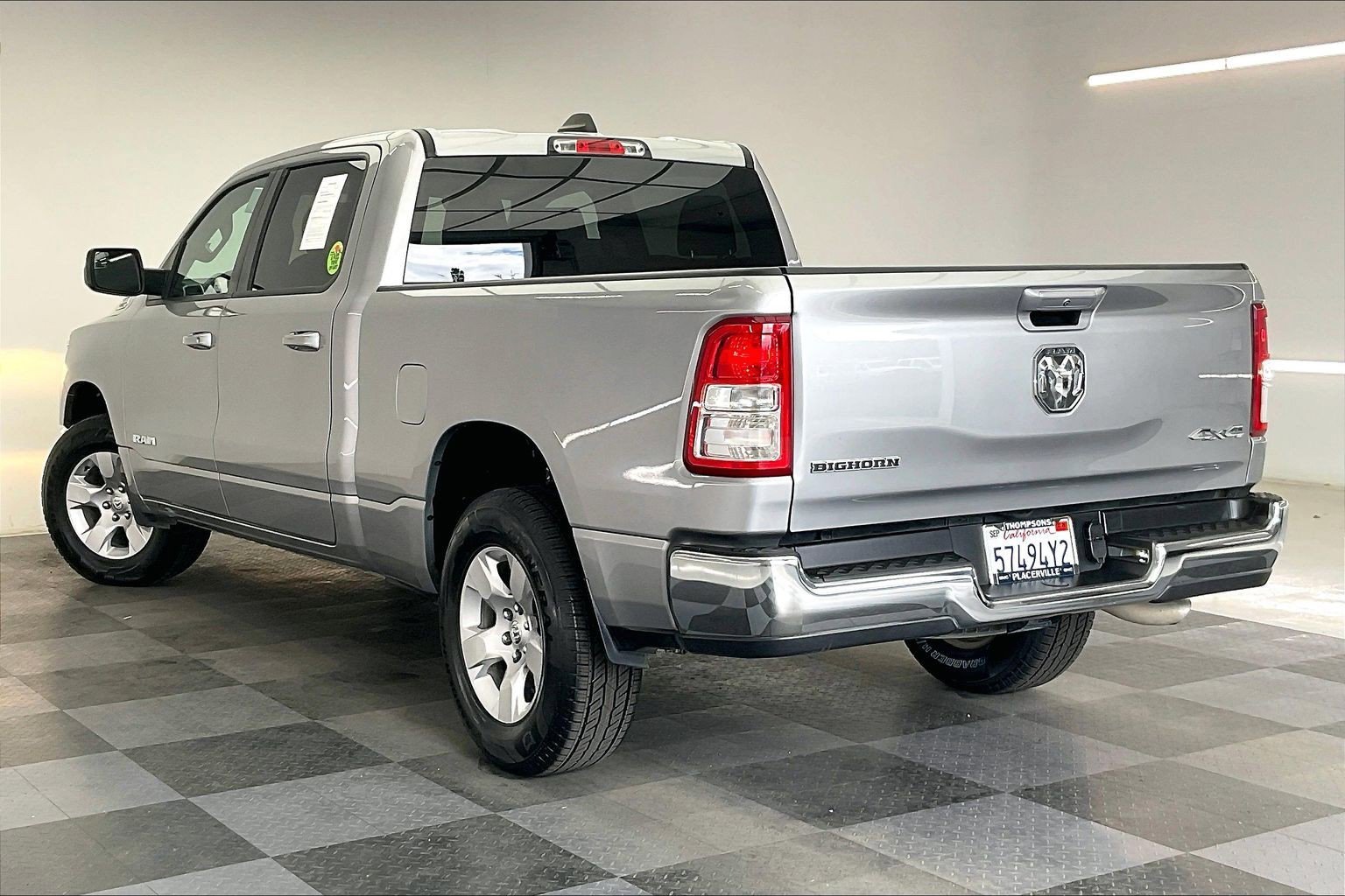 Used 2022 Billet Silver Metallic Clearcoat Ram Big Horn image 10