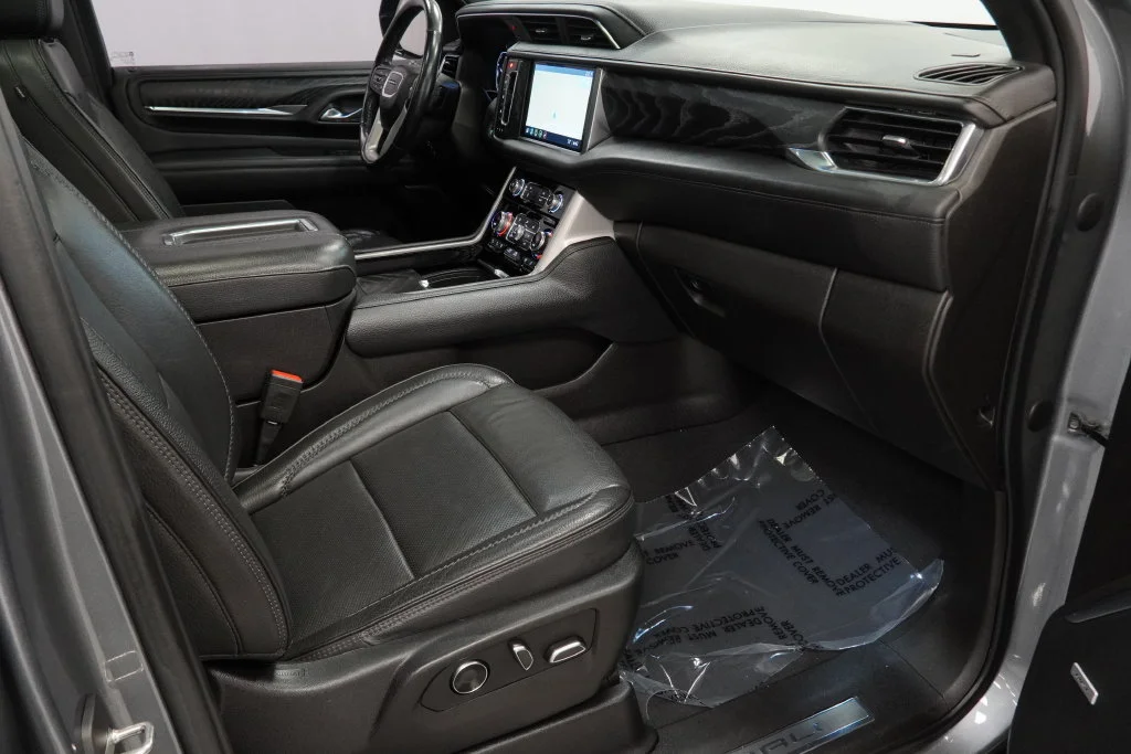 Used 2021 SATIN STEEL METALLIC GMC Denali image 35