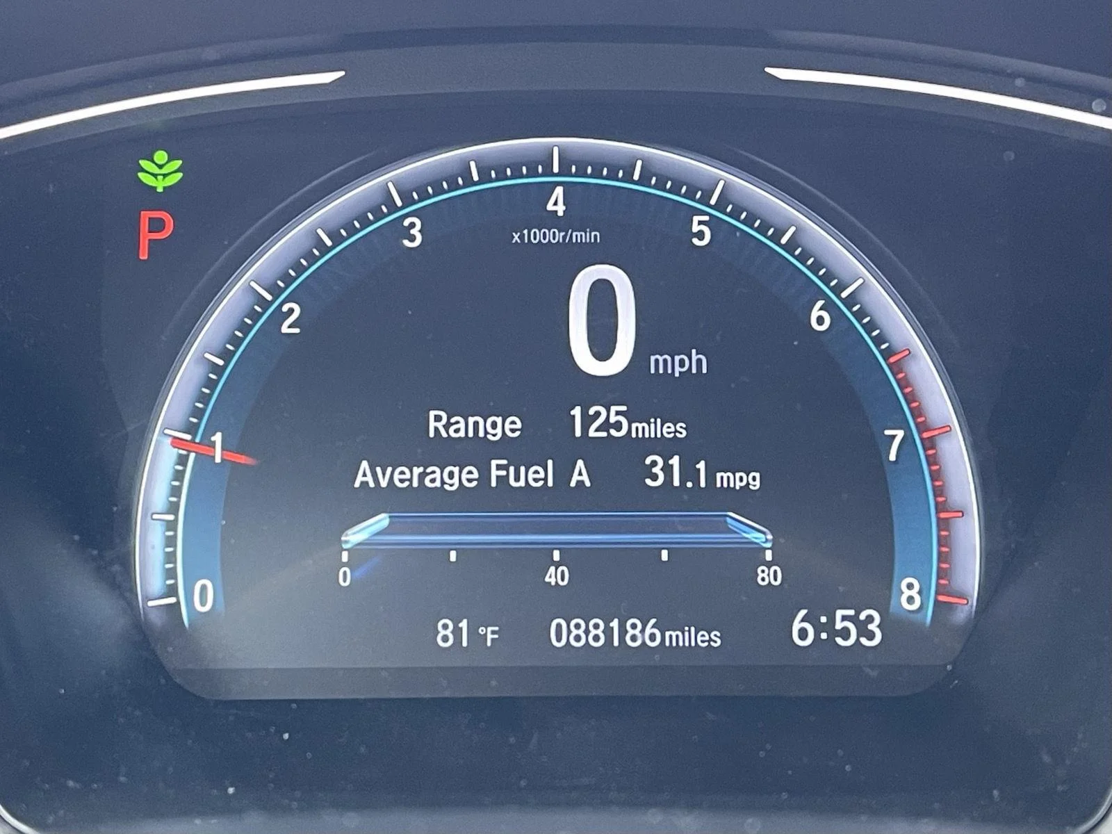 Used 2019 Modern Steel Metallic Honda EX image 8