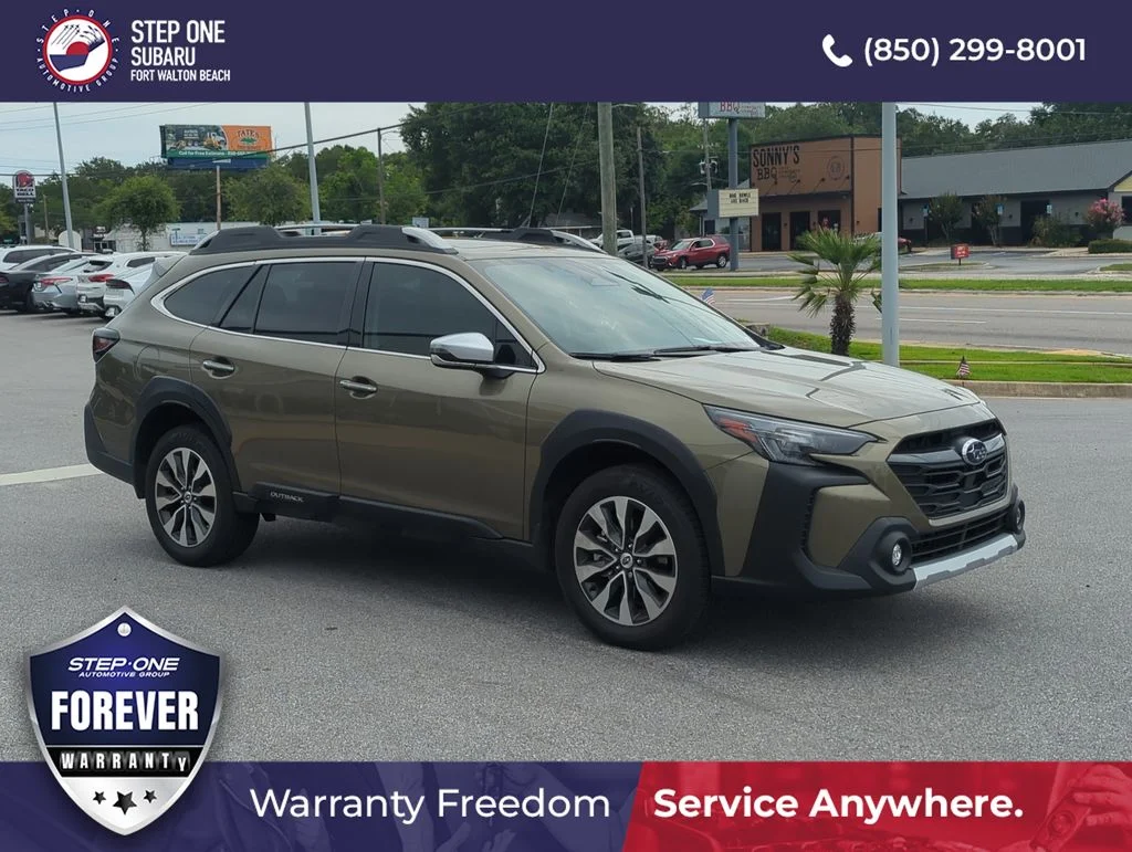 Certified Used 2025 Green Subaru Touring XT image 9