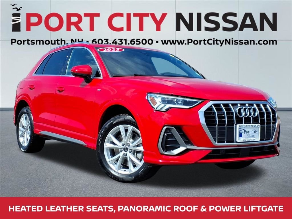 Used 2023 Tango Red Metallic Audi Premium S-LINE image 1