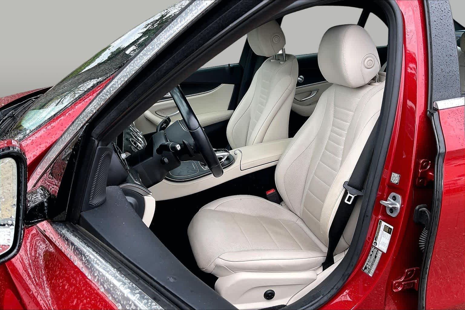 Used 2020 designo Cardinal Red Metallic Mercedes-Benz E 350 image 9