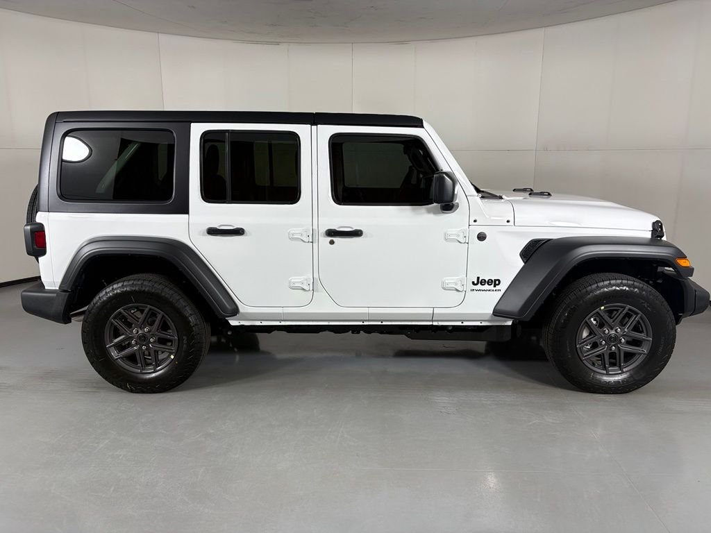 New 2026 Bright White Clear-Coat Exterior Paint Jeep Sport S image 8