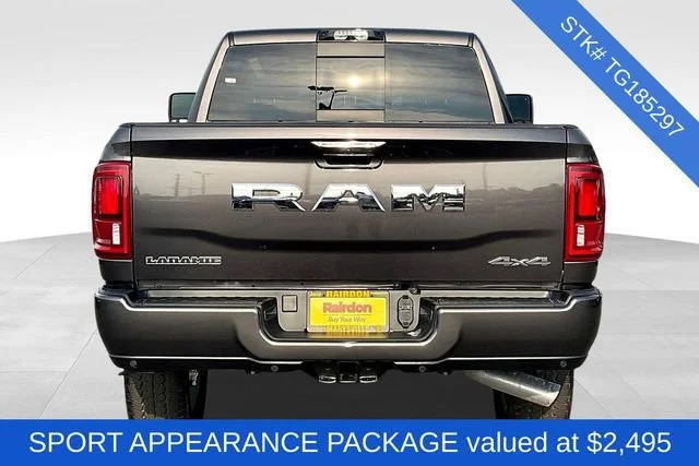 New 2026 Granite Crystal Metallic Clear-Coat Exterior Paint RAM Laramie image 4