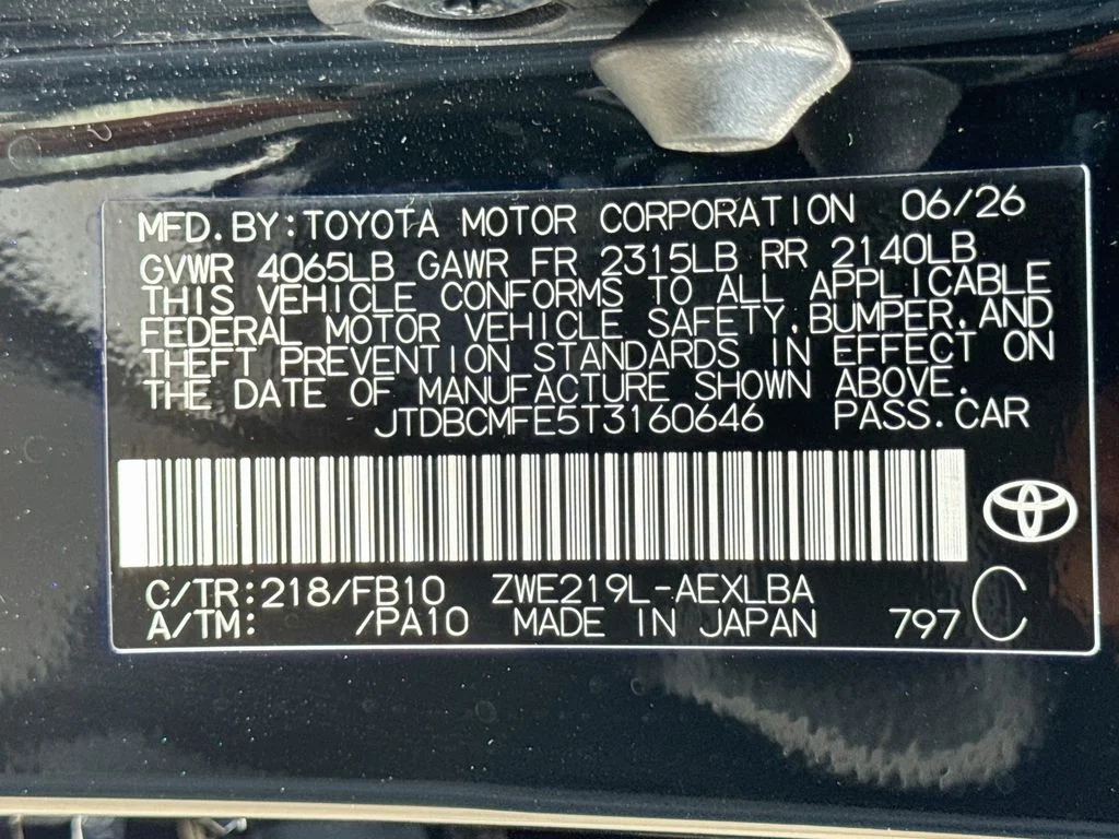 Used 2026 Black Toyota LE image 39
