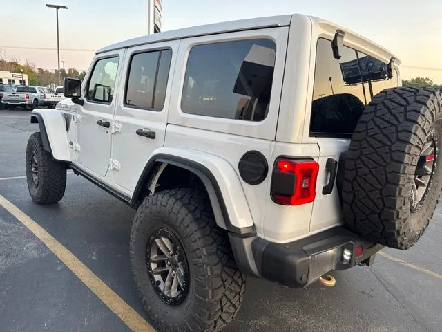 Used 2024 Bright White Clearcoat Jeep Rubicon 392 image 7