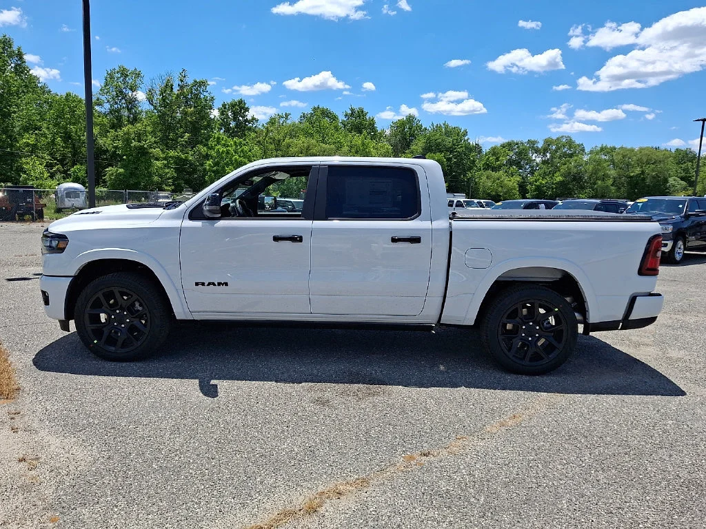 New 2026 Bright White Clear-Coat Exterior Paint RAM Laramie image 5
