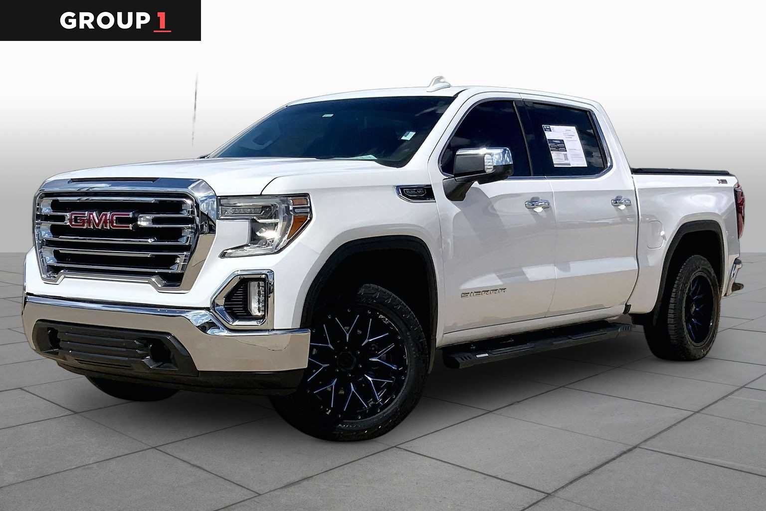 Used 2019 SUMMIT WHITE GMC SLT image 1