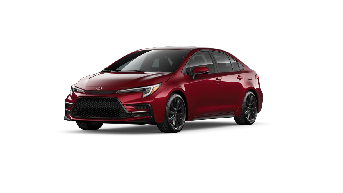 New 2026 Ruby Flare Pearl Toyota SE image 23