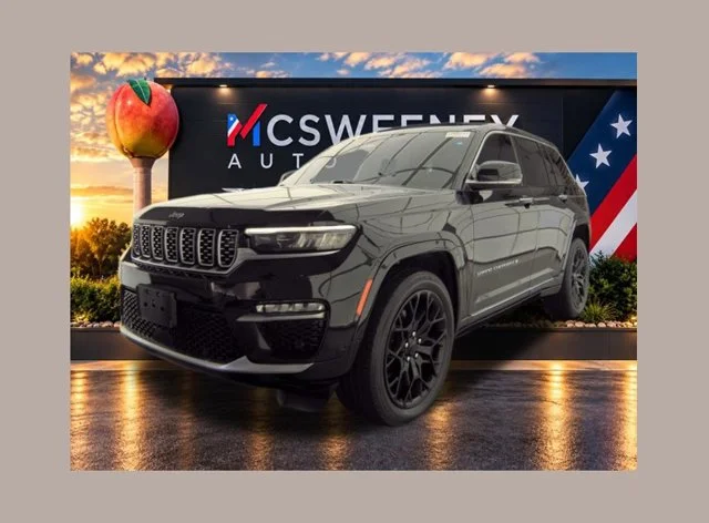 Used 2022 Black Jeep Summit Reserve image 1