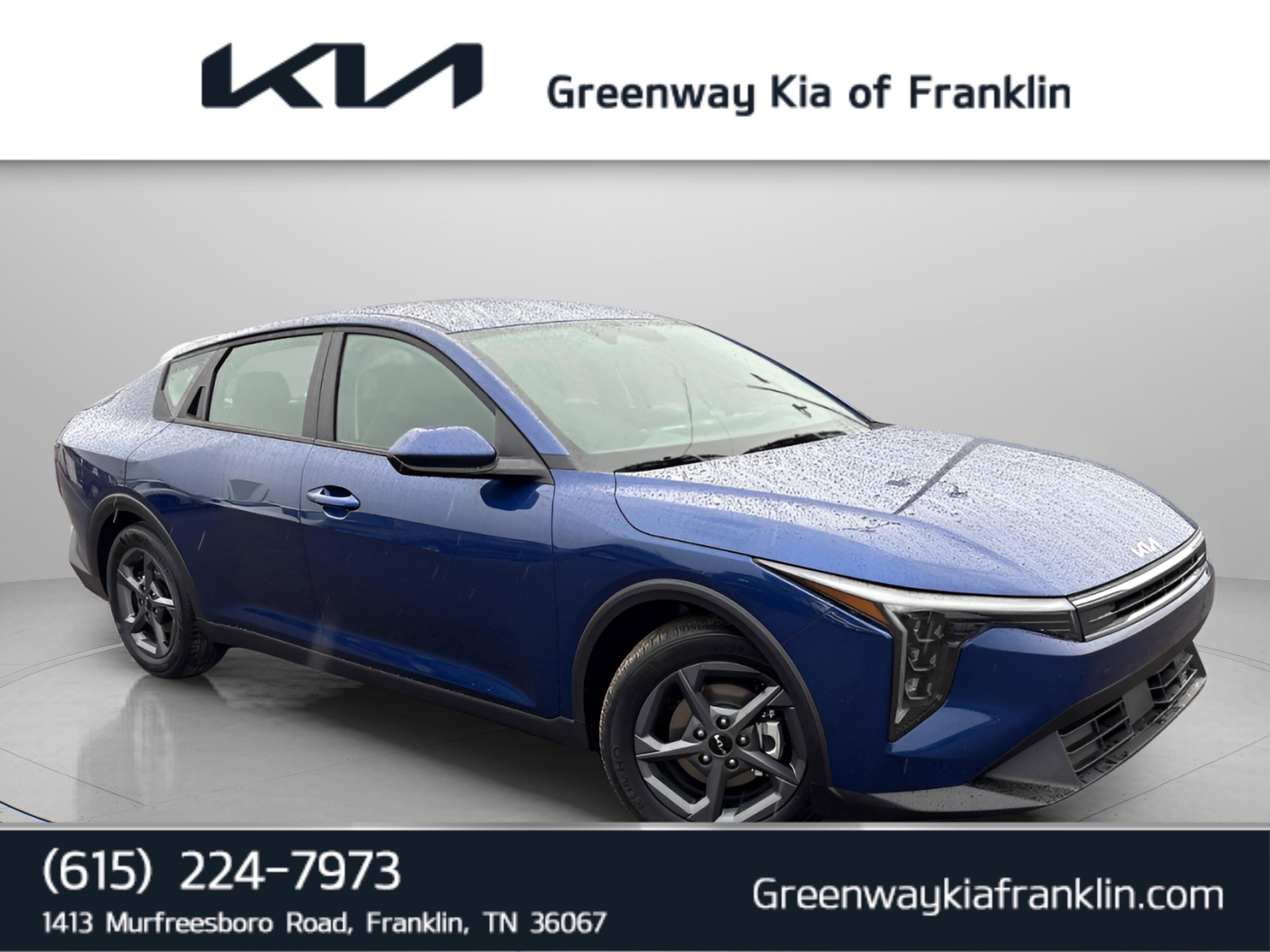 New 2025 Deep Sea Blue Kia LXS image 1