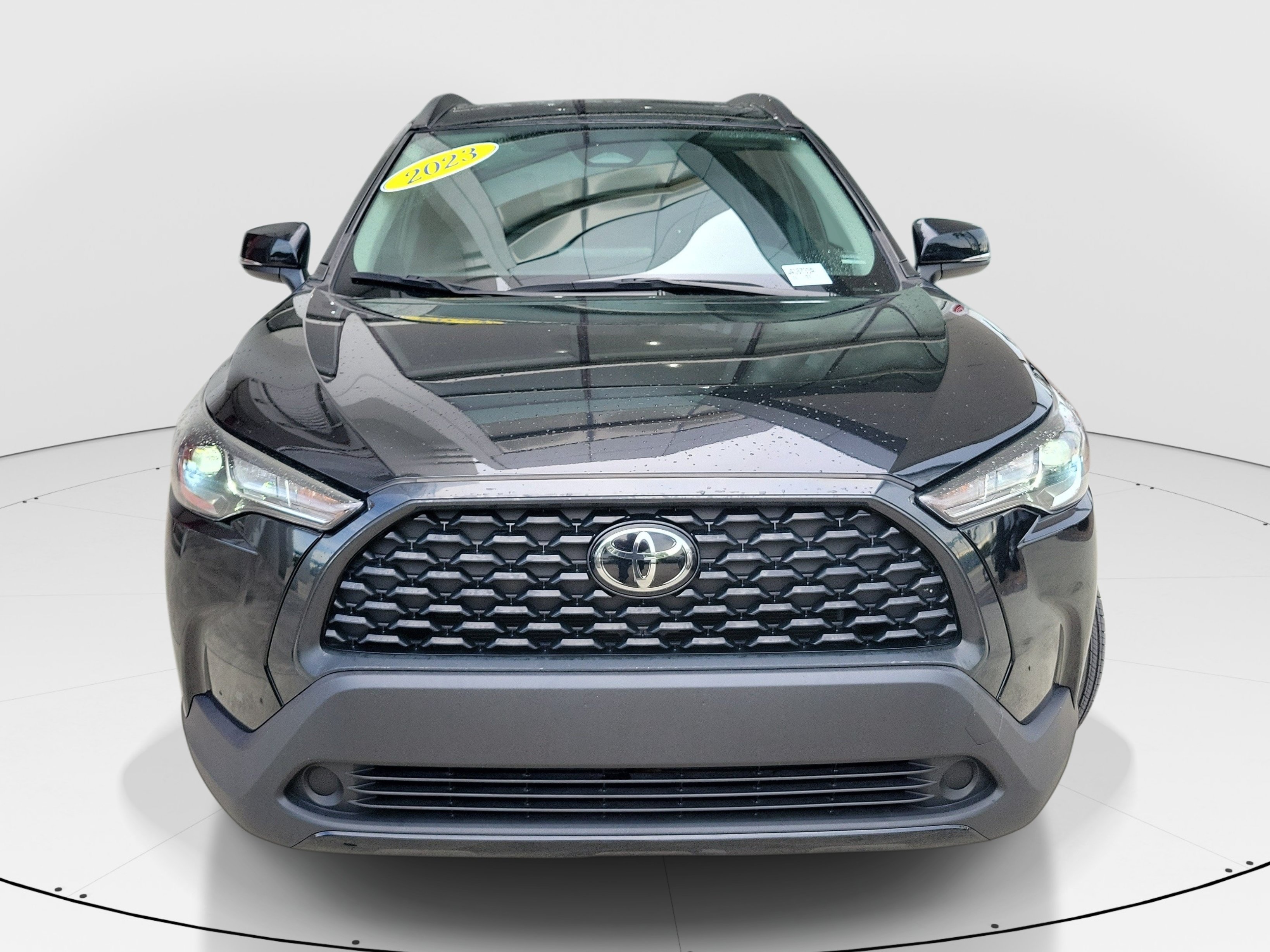 Certified Used 2023 Jet Black Toyota LE image 2
