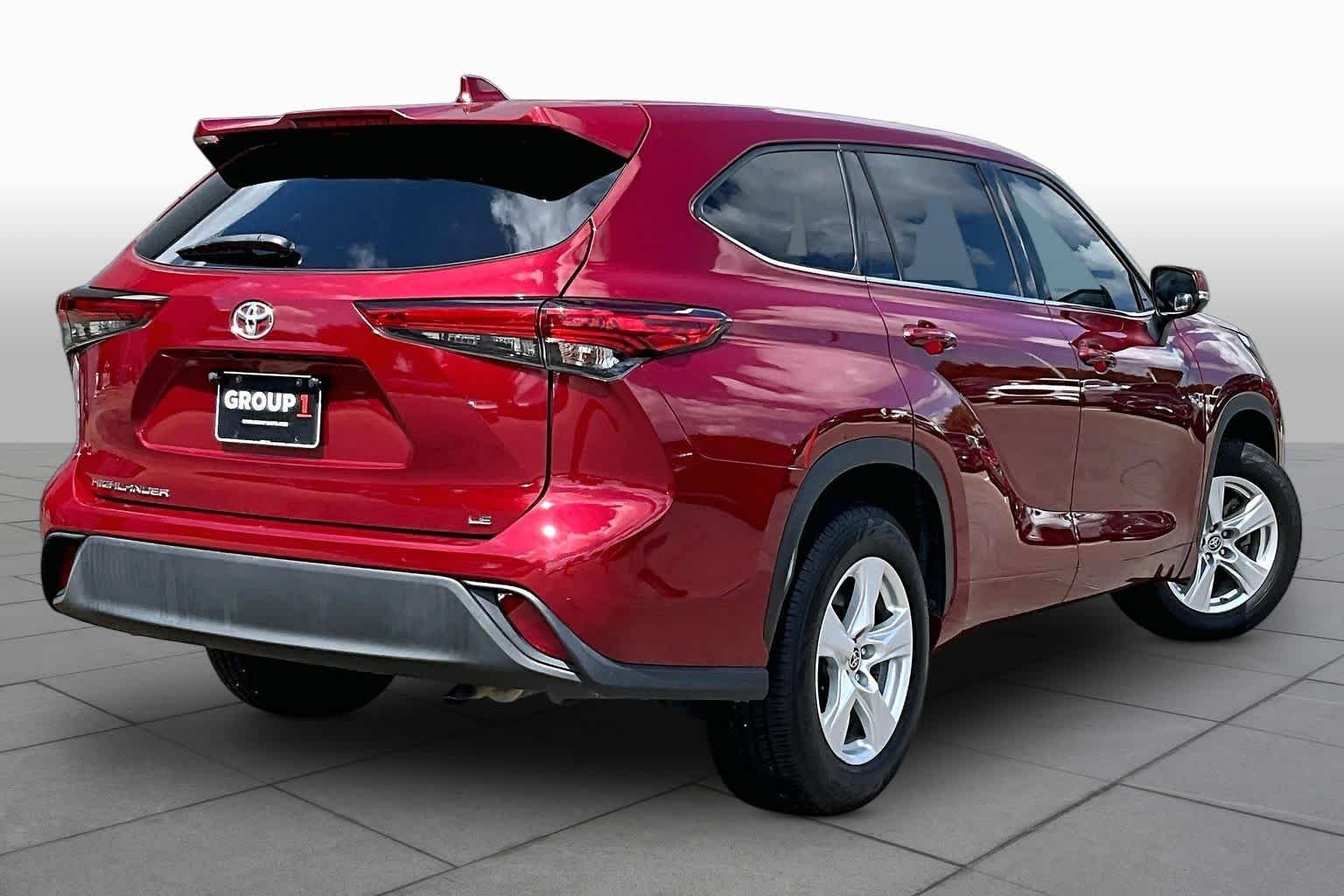 Used 2020 Ruby Flare Pearl Toyota LE image 13