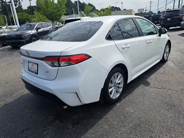 Certified Used 2025 White Toyota LE image 8