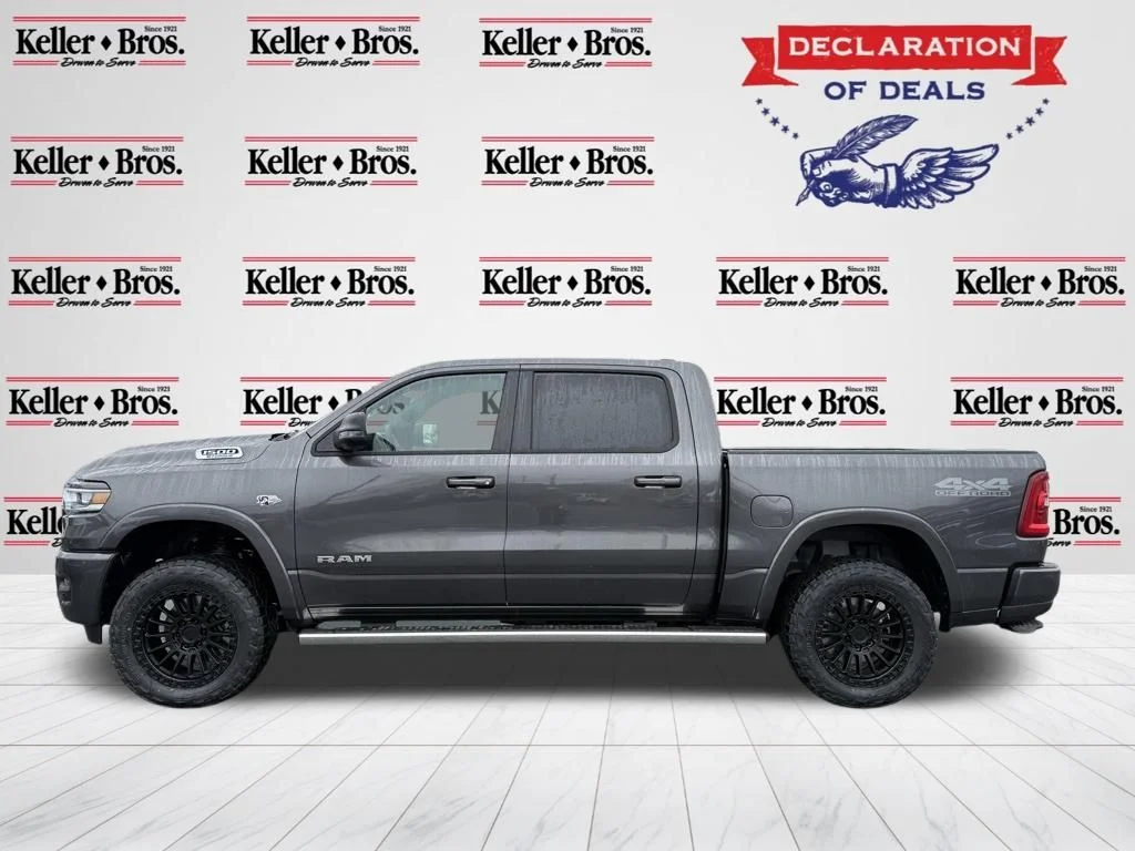 New 2026 Granite Crystal Metallic Clear-Coat Exterior Paint RAM Big Horn/Lone Star image 4
