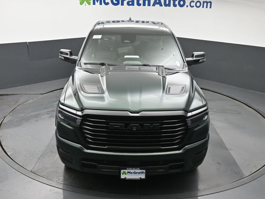 New 2026 Serrano-Green Metallic Exterior Paint RAM Laramie image 28