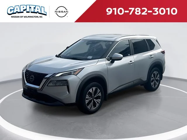 Used 2023 Silver Nissan SV image 1