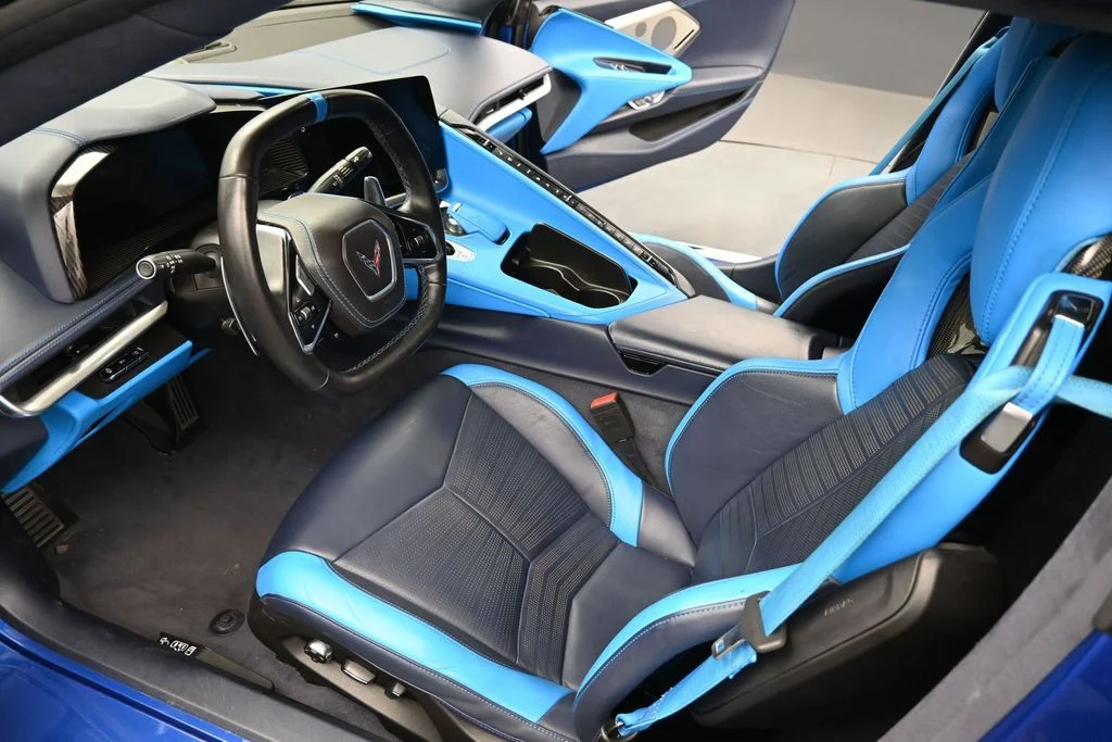Used 2022 Blue Chevrolet Stingray image 31
