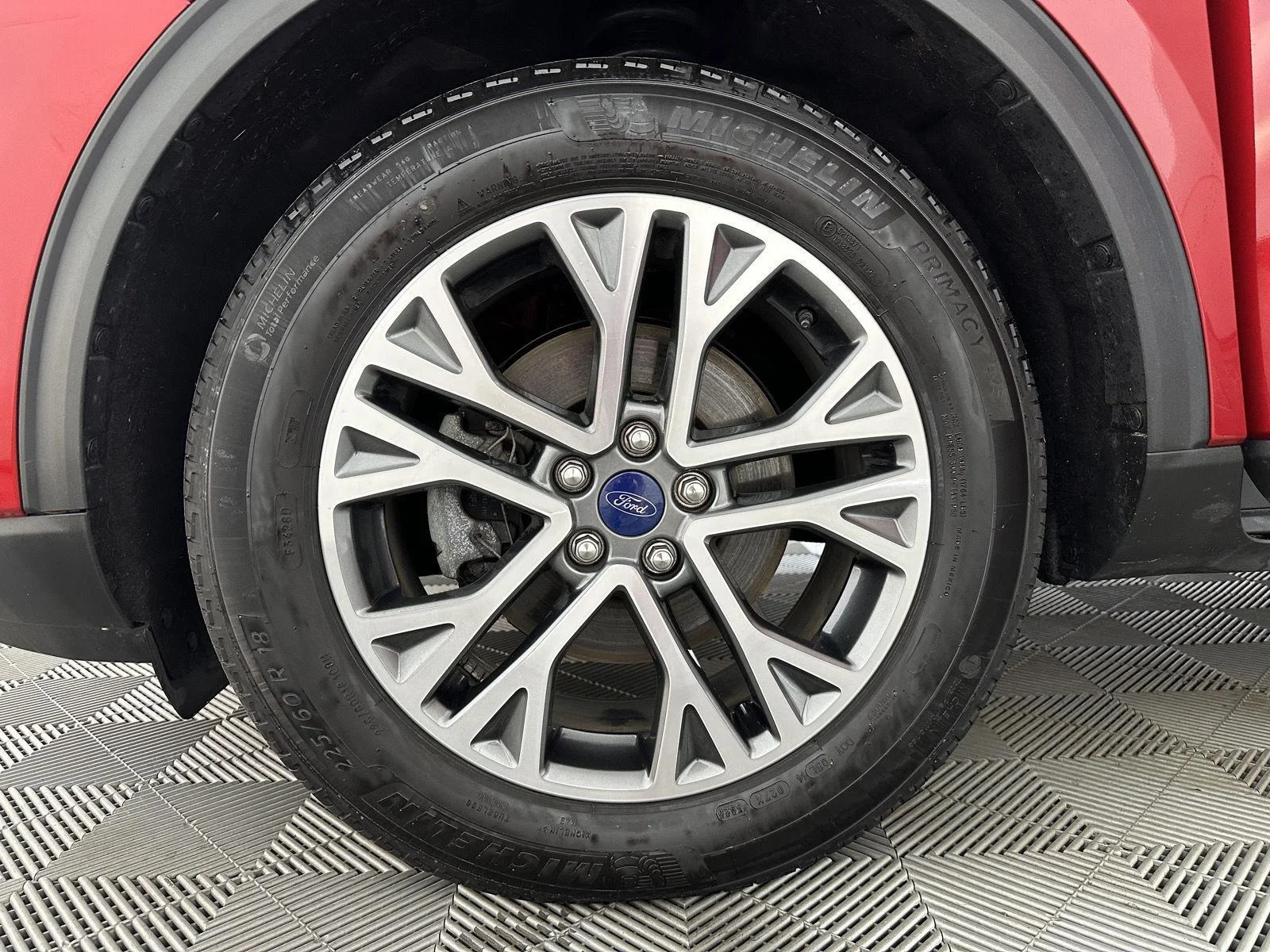 Used 2021 Rapid Red Metallic Tinted Clearcoat Ford SEL image 30