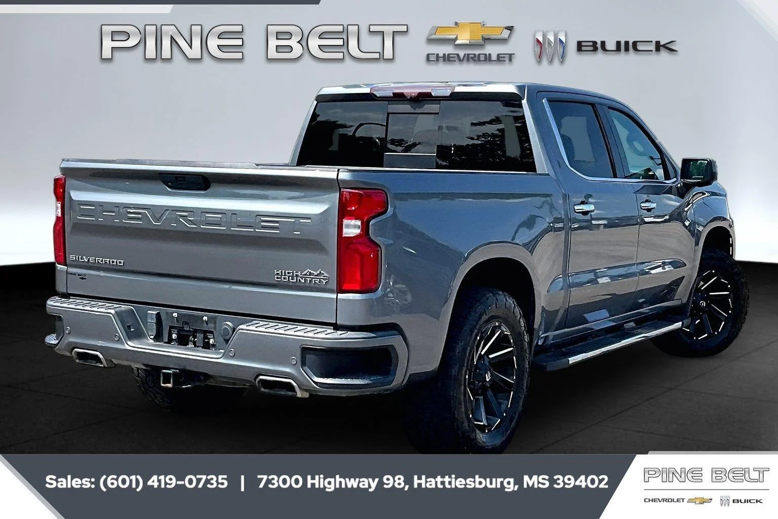 Used 2020 SATIN STEEL METALLIC Chevrolet High Country image 12