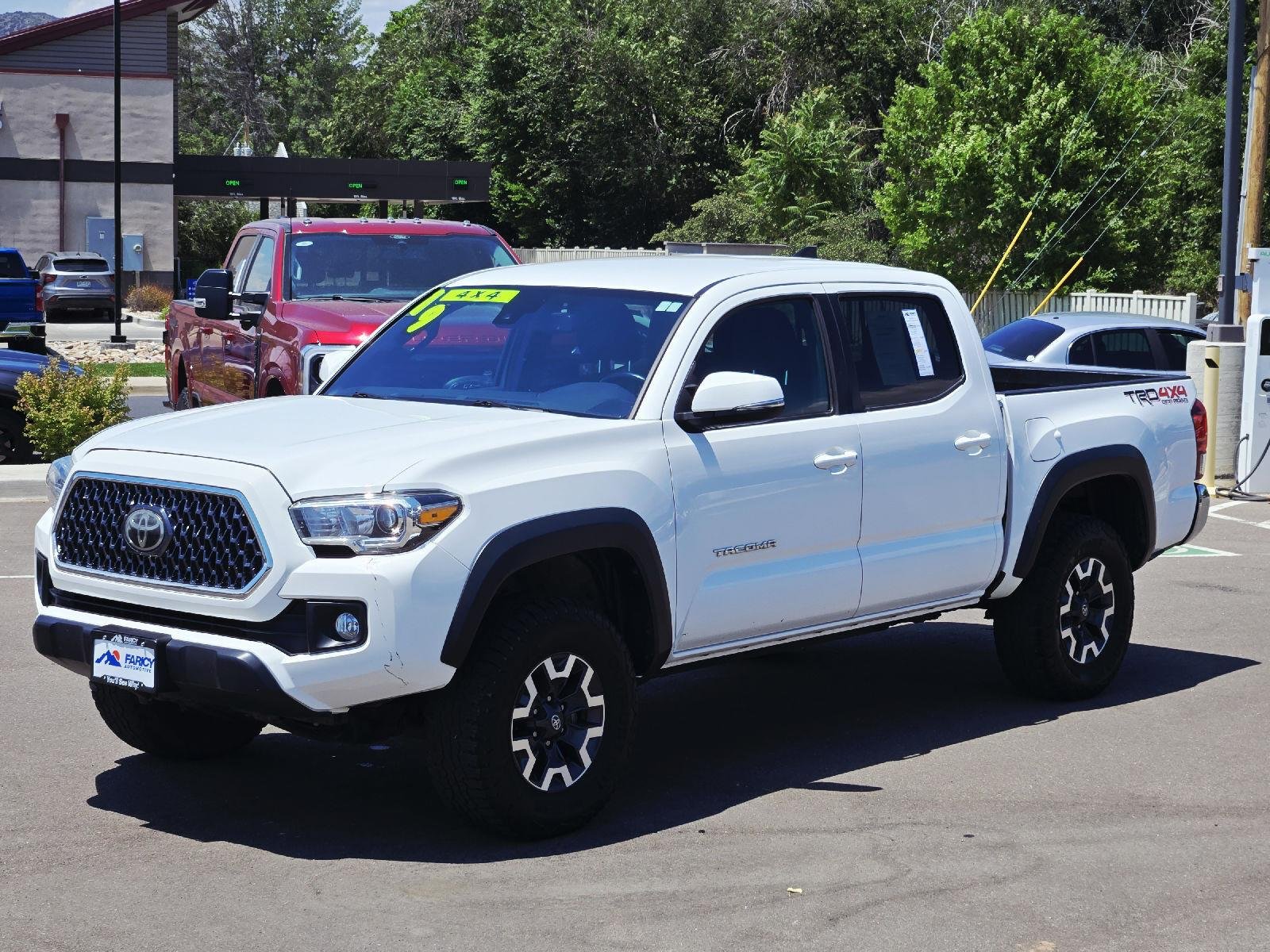 Used 2019 Super White Toyota TRD Off Road image 1