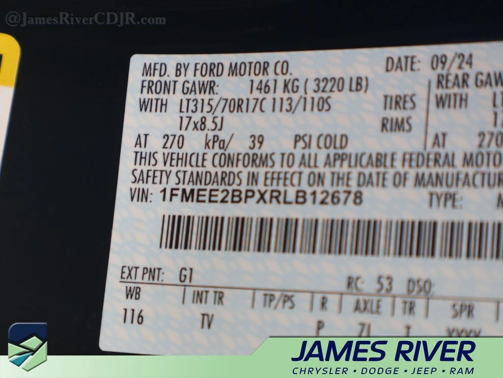 Used 2024 Black Ford Wildtrak image 39