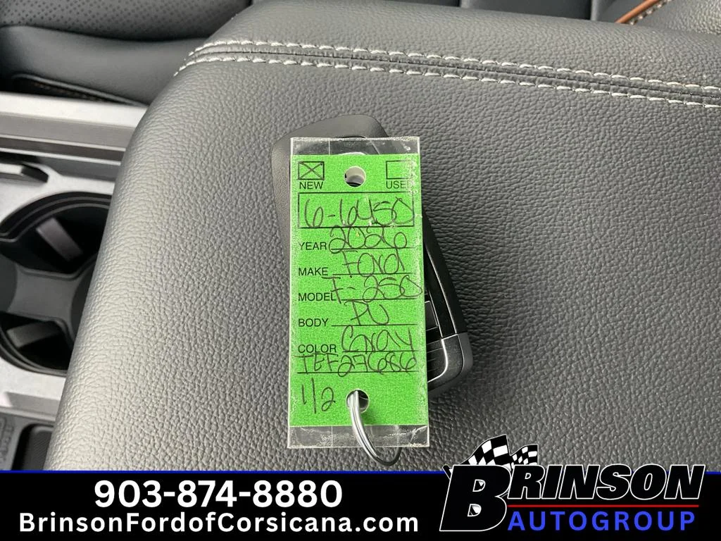 New 2026 Glacier Gray Metallic Tri-Coat Ford F-250® Lariat® image 23