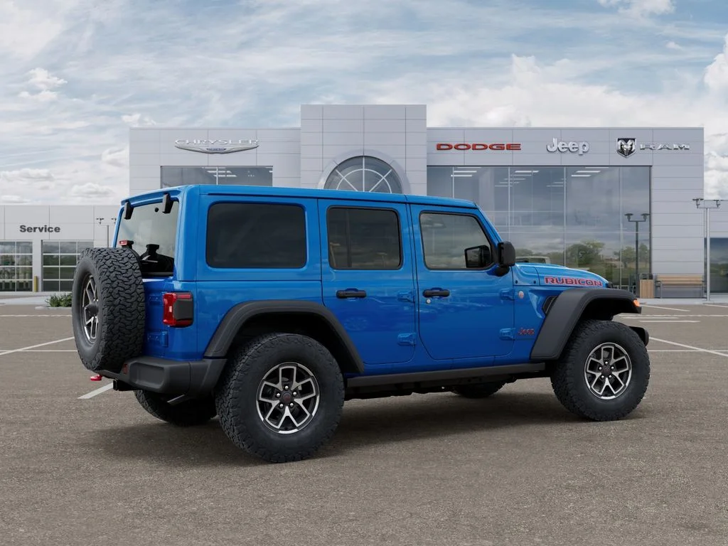 New 2026 Hydro Blue Pearlcoat Jeep Rubicon image 4