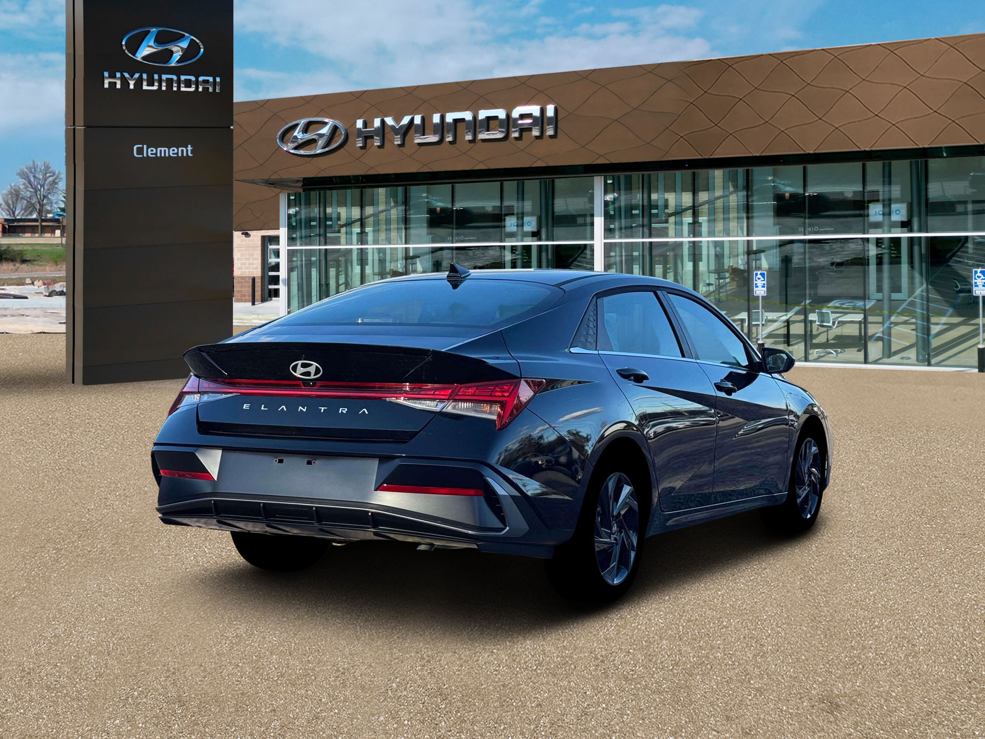 New 2026 Black Hyundai SEL Sport image 7