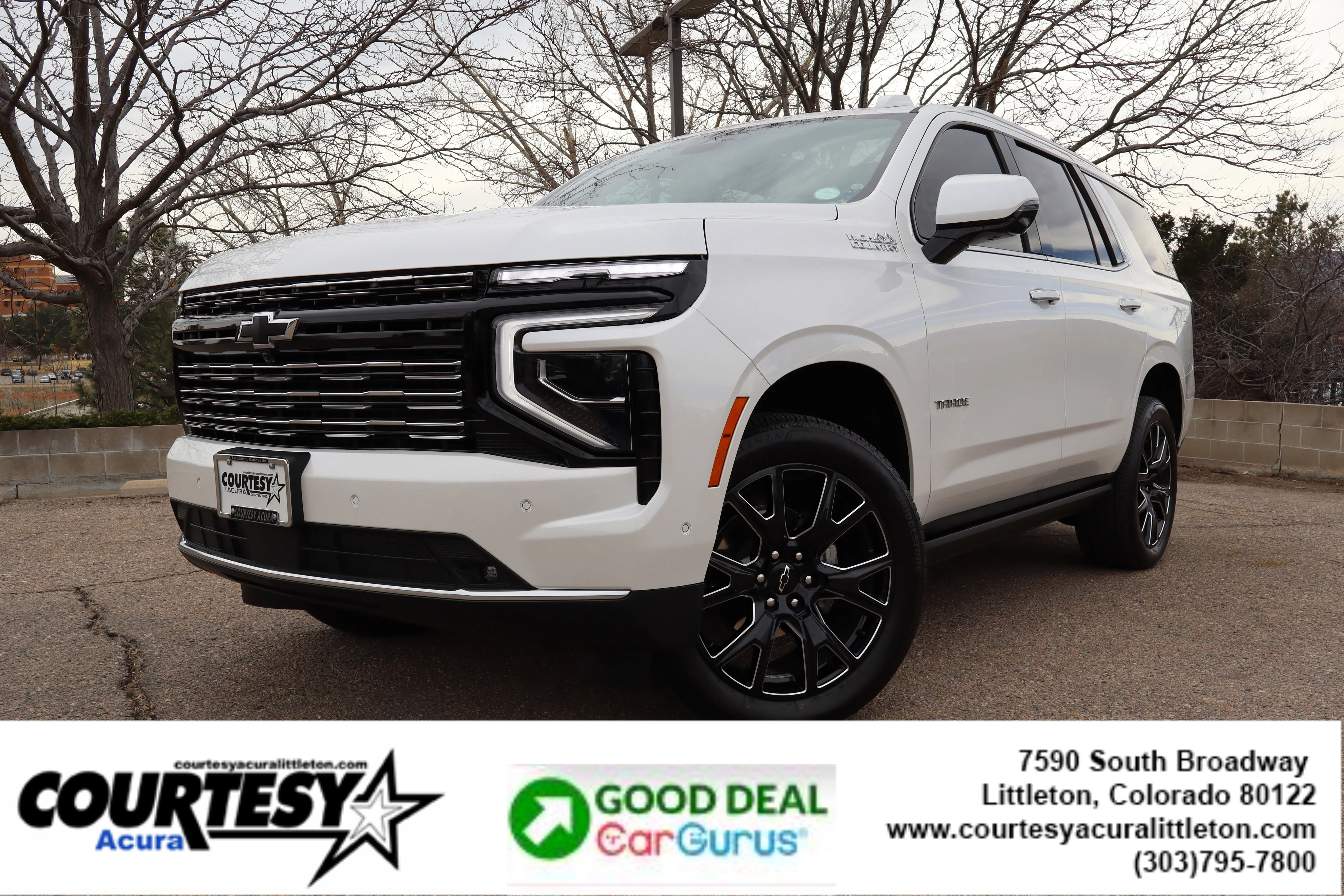 Used 2025 Iridescent Pearl Tricoat Chevrolet High Country image 1