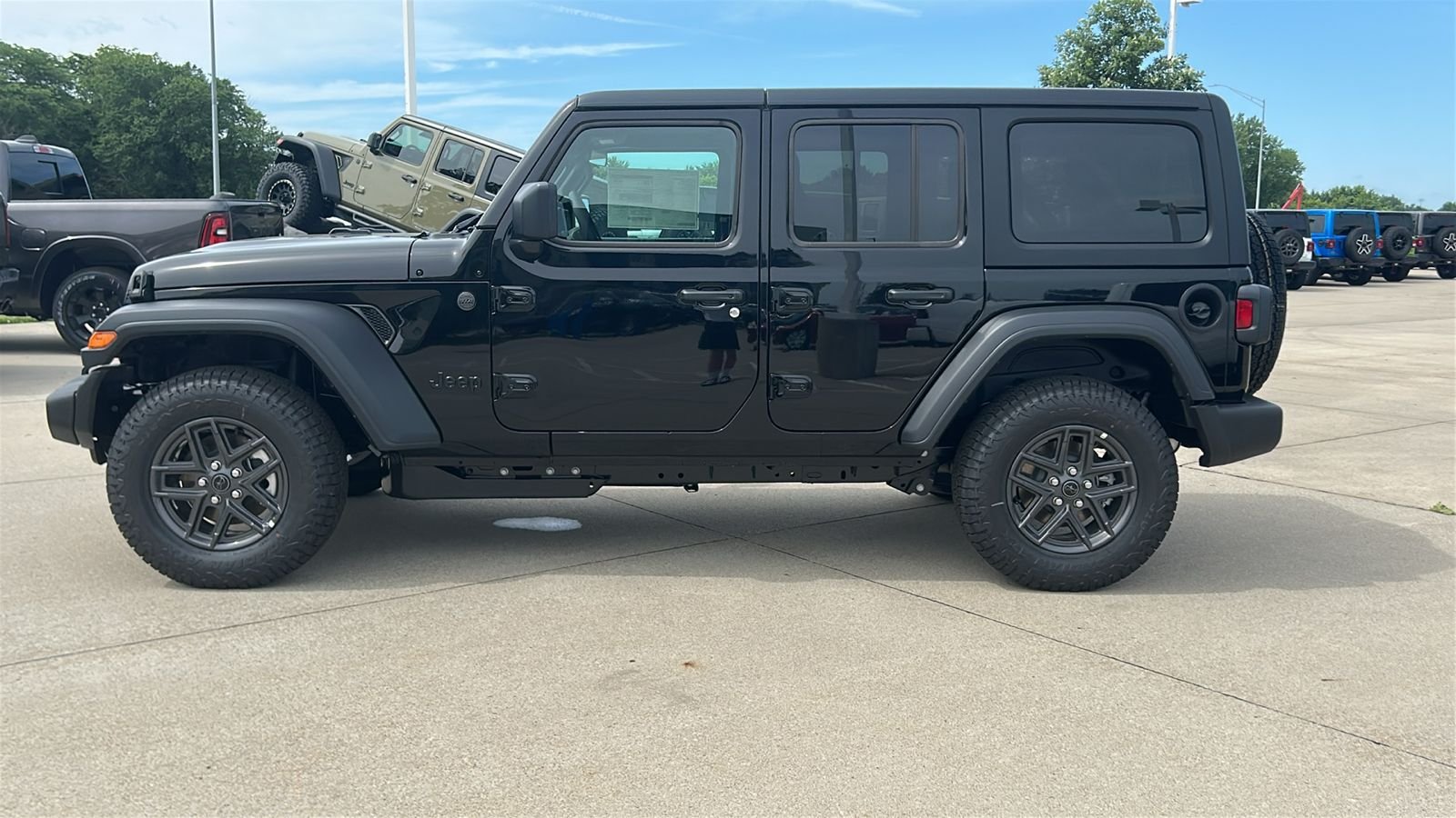 New 2026 Black Clearcoat Jeep Sport S image 7