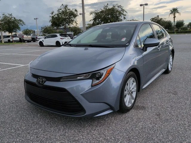 Certified Used 2023 Blue Toyota LE image 8