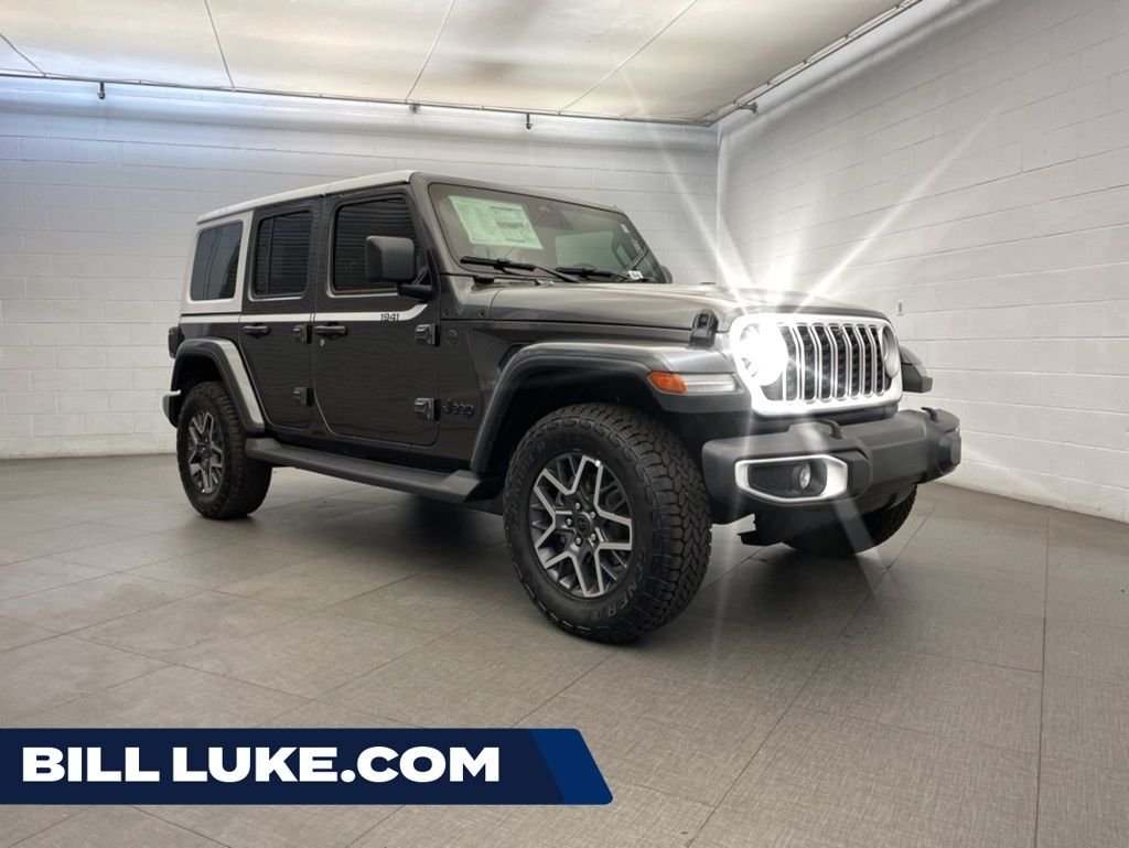 New 2026 Granite Crystal Metallic Clear-Coat Exterior Paint Jeep Sahara White Cap image 1