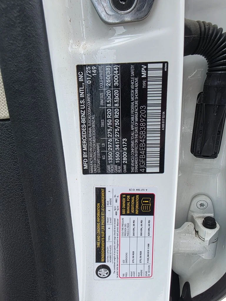 Used 2025 White Mercedes-Benz GLE 350 image 10