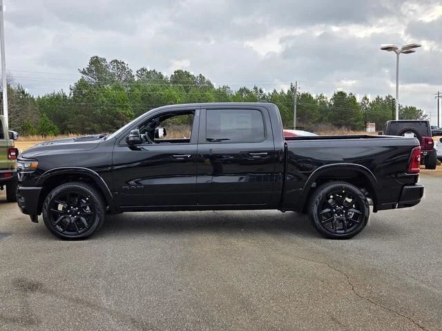 New 2026 Diamond Black Crystal Pearl-Coat Exterior Paint RAM Laramie image 5