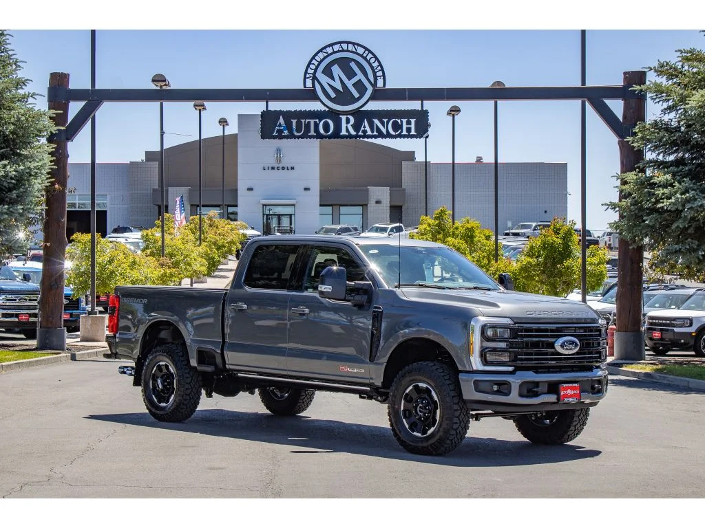 New 2026 Carbonized Gray Metallic Ford Platinum image 1